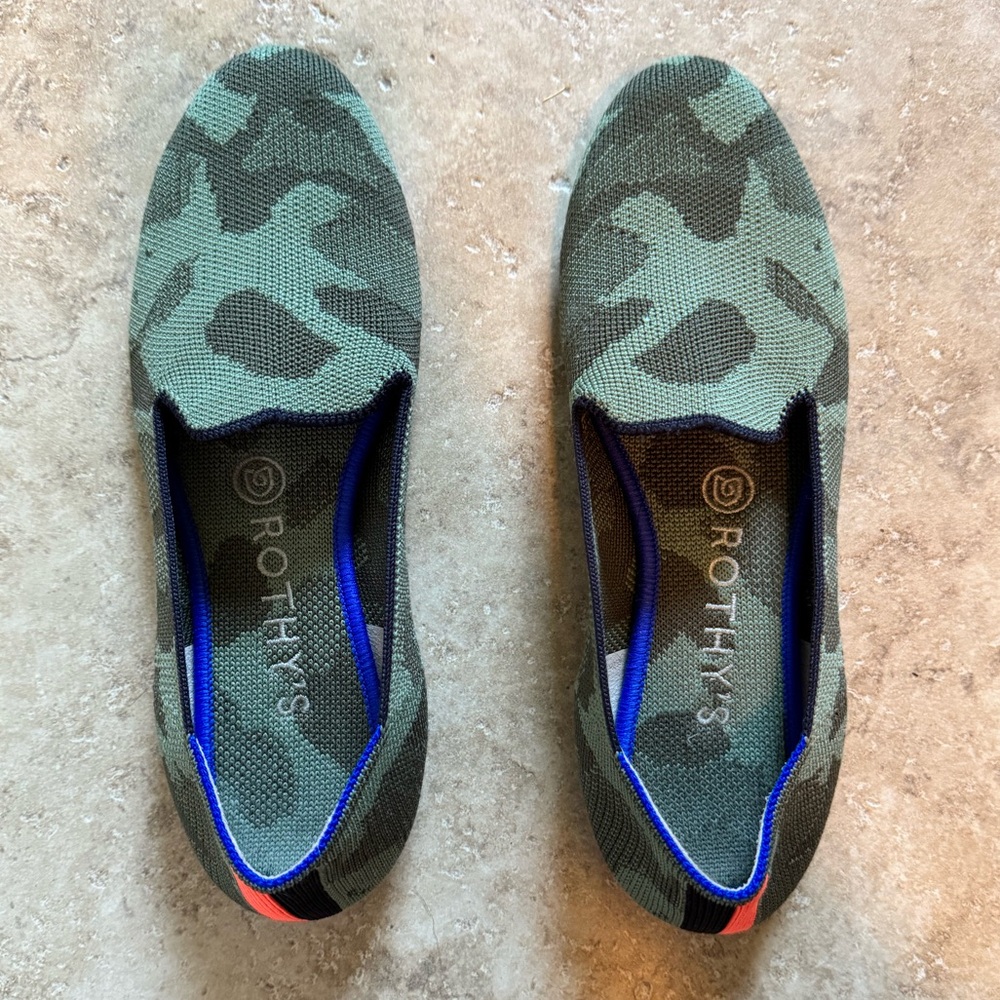 Rothy's Camouflage Loafers